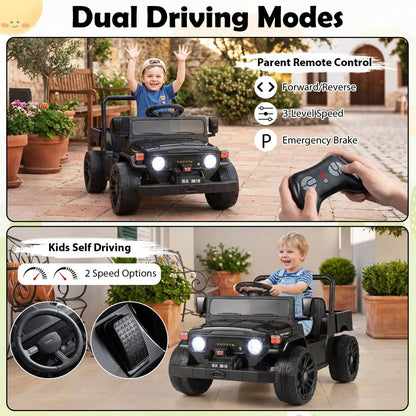 12V Electric Ride On Truck With Dump Bed