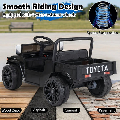 12V Electric Ride On Truck With Dump Bed