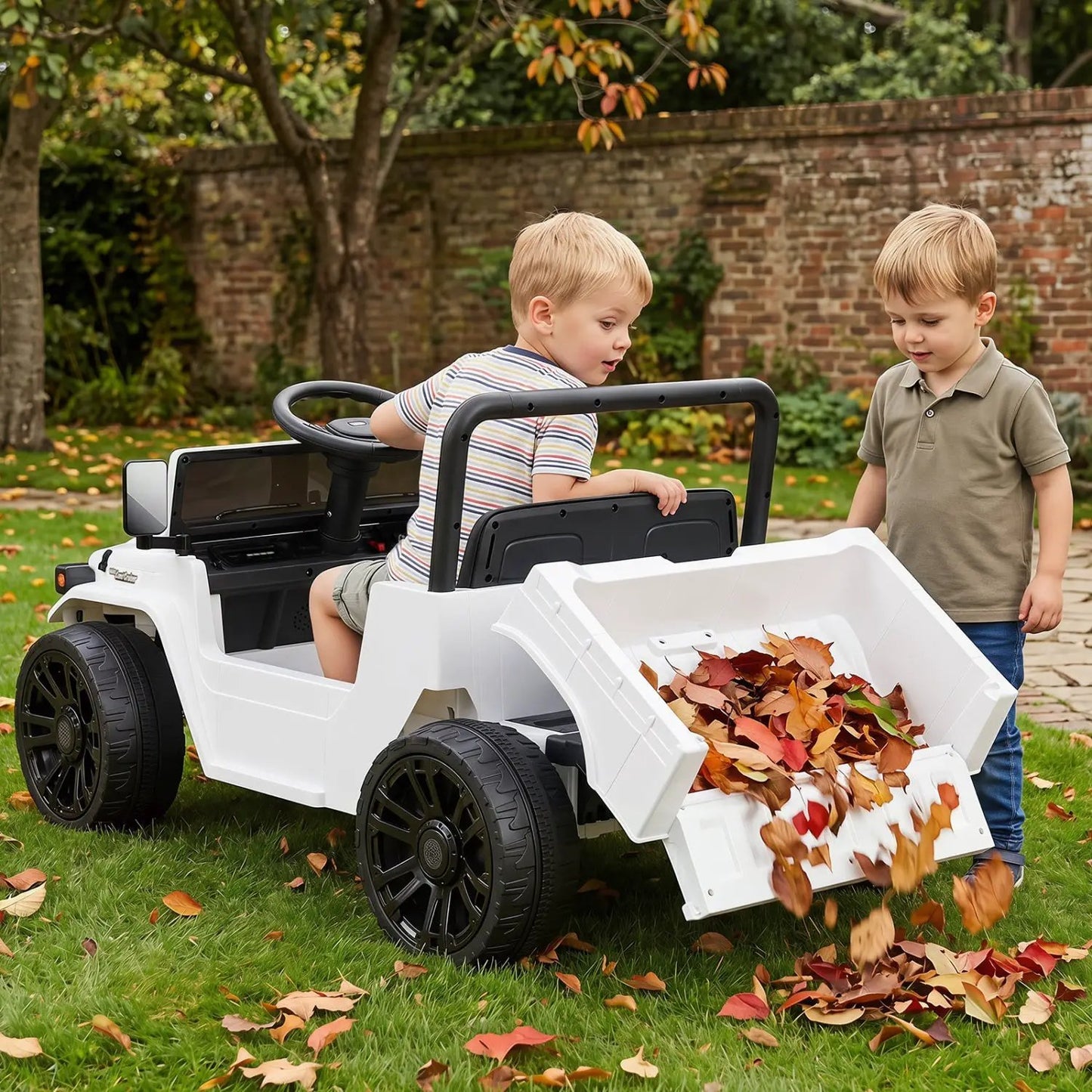12V Electric Ride On Truck With Dump Bed