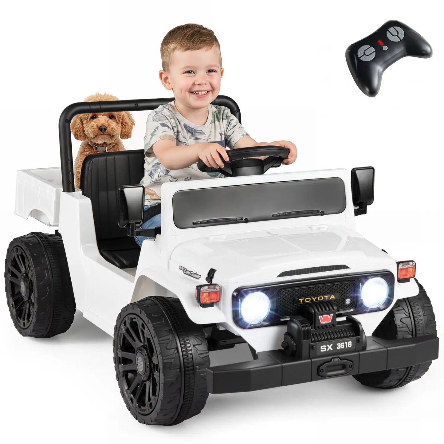 12V Electric Ride On Truck With Dump Bed