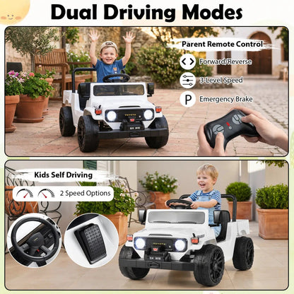 12V Electric Ride On Truck With Dump Bed