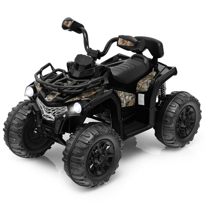 12V Kids Ride On ATV 4 Wheeler with MP3 and Headlights-Blue