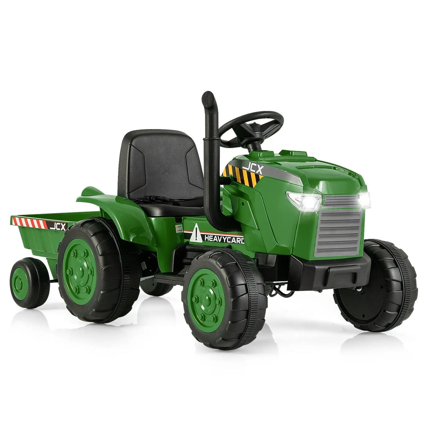 12V Kids Ride On Tractor With Trailer and Remote