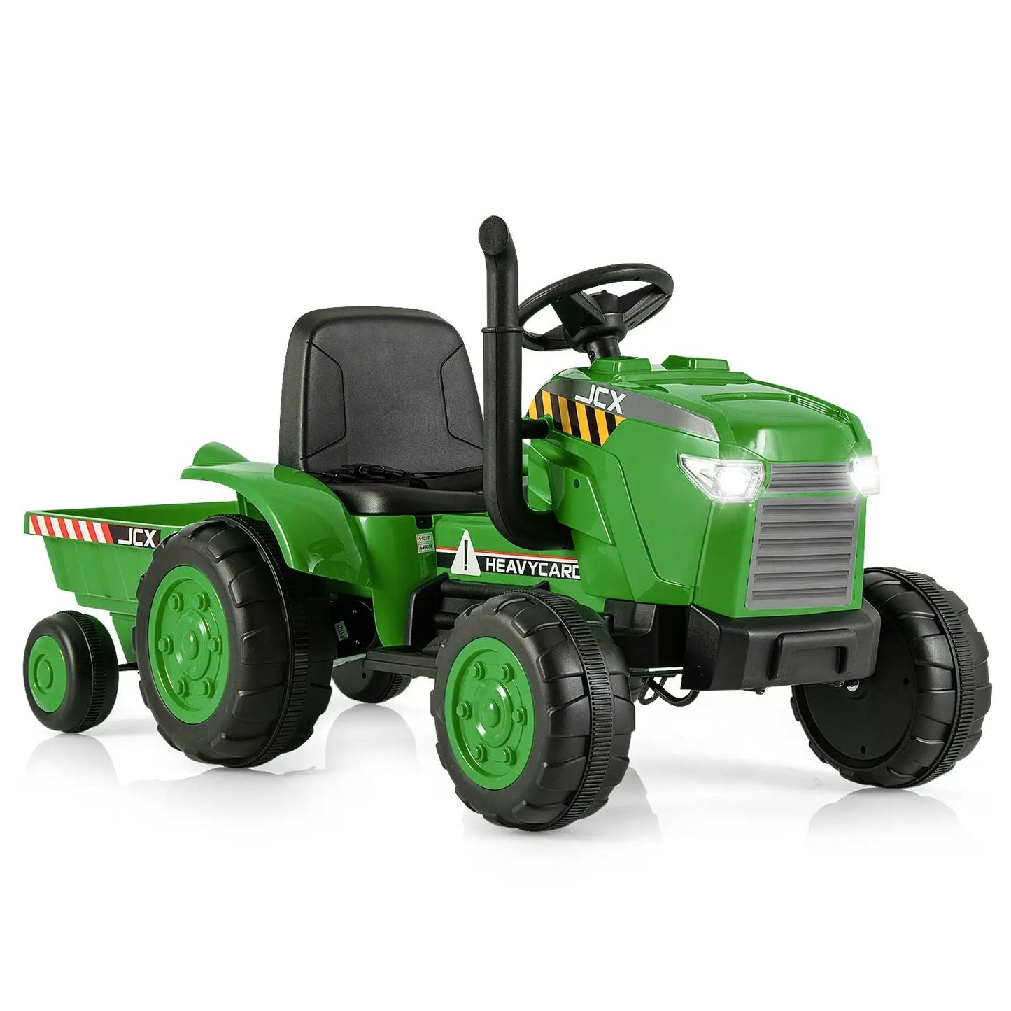 12V Kids Ride On Tractor With Trailer and Remote