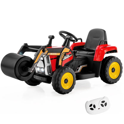12V Kids Ride on Road Roller with Remote Control