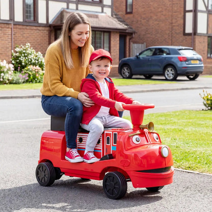 12V Kids Ride On Train 3 Seater With Carriage