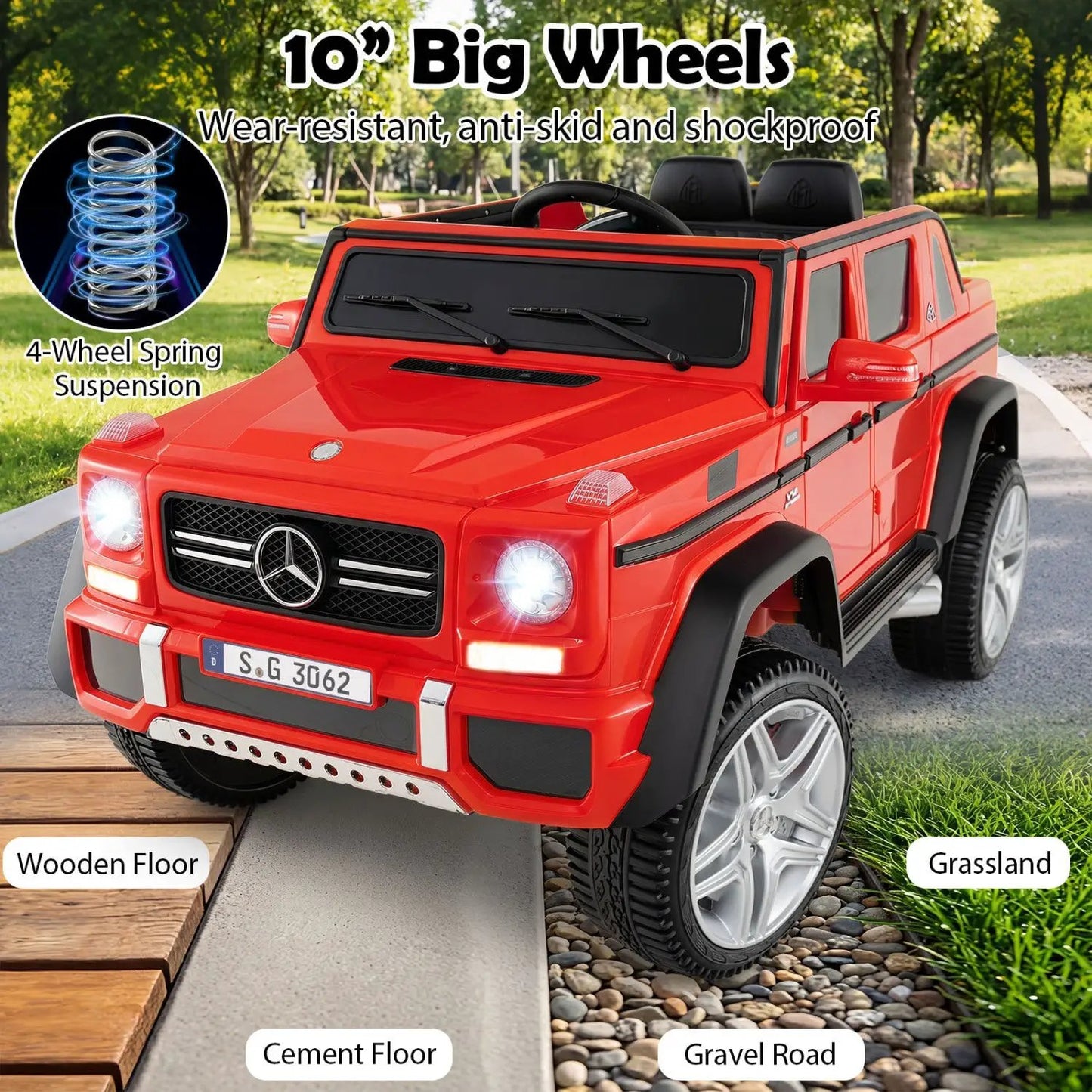 12V Mercedes-Benz Kids Ride-On Car and Remote