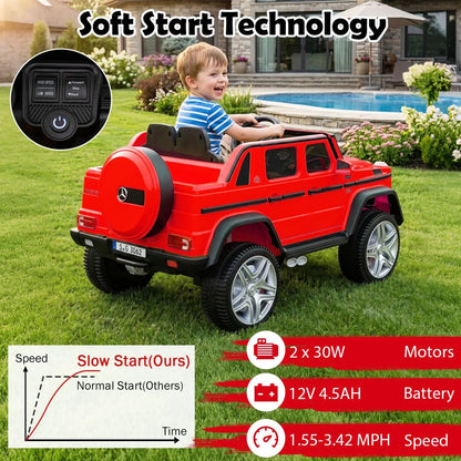 12V Mercedes-Benz Kids Ride-On Car and Remote