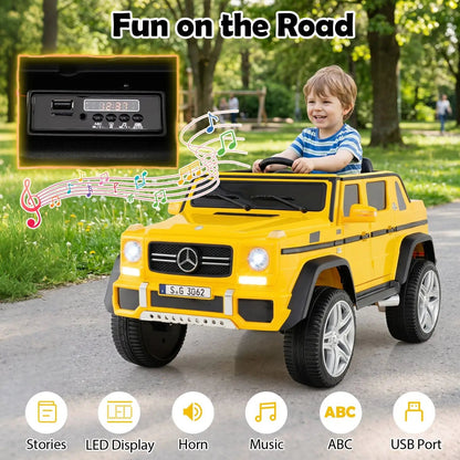 12V Mercedes-Benz Kids Ride-On Car and Remote