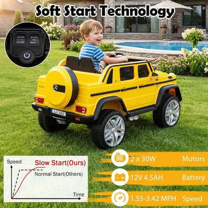 12V Mercedes-Benz Kids Ride-On Car and Remote