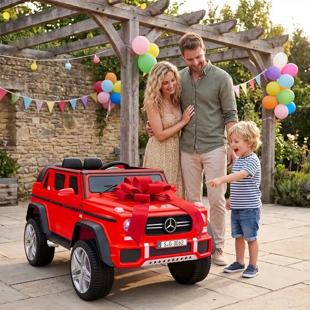 12V Mercedes-Benz Kids Ride-On Car and Remote
