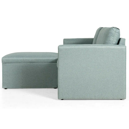 Convertible L-Shaped Sofa with Reversible Chaise