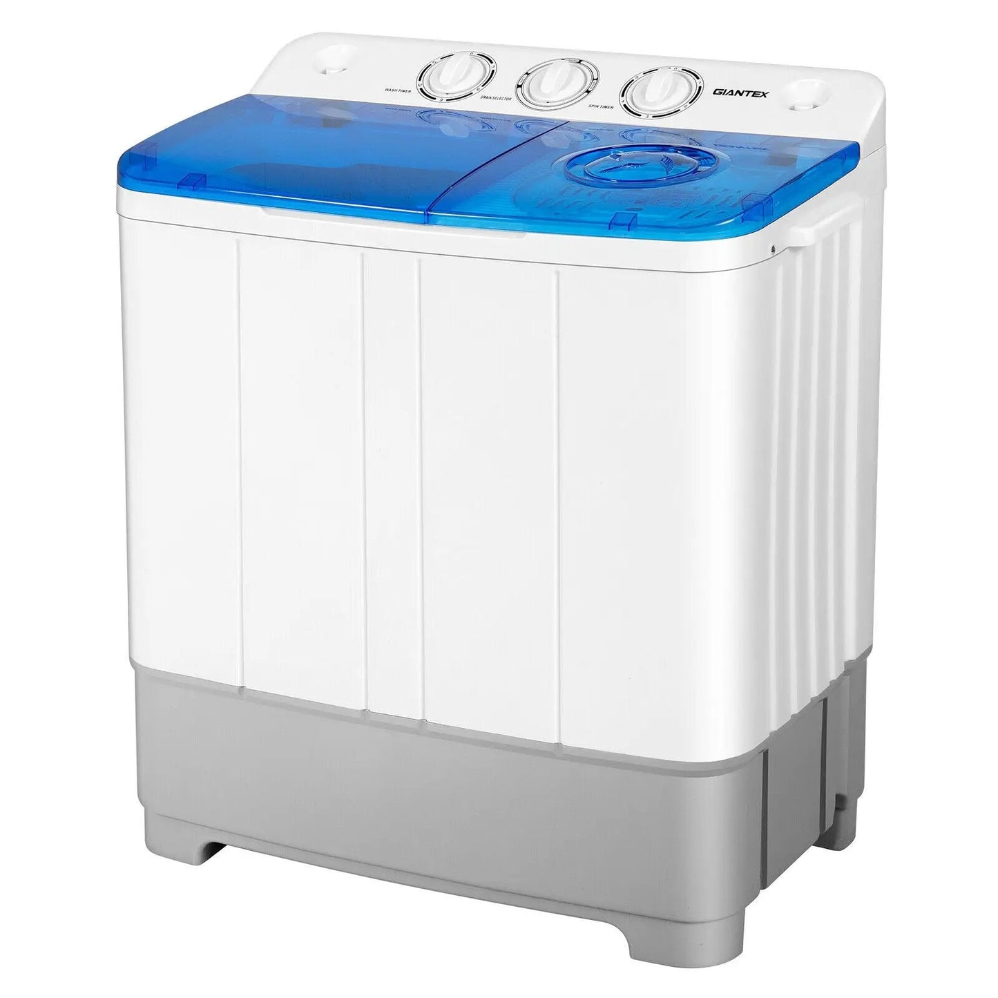 2-in-1 Portable Washing Machine Timer Control