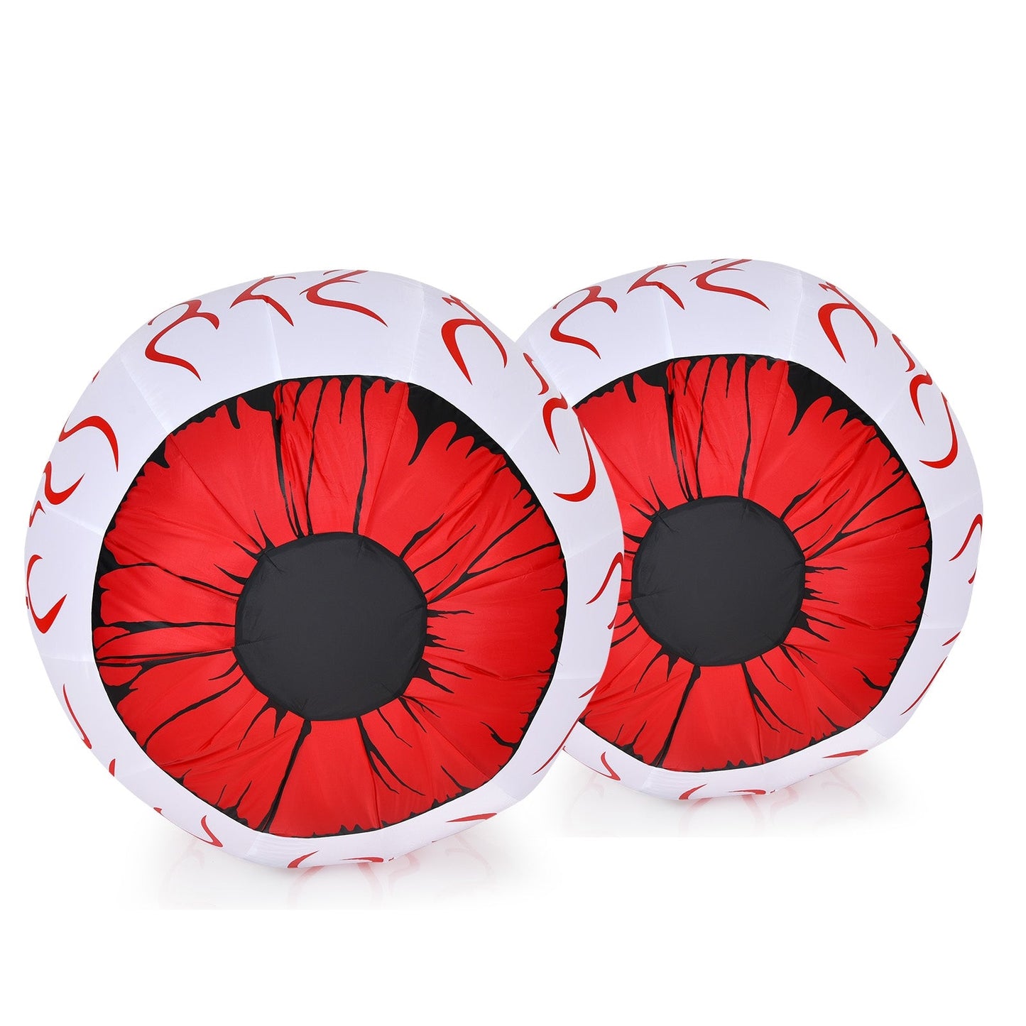 2-pack of 3 ft Halloween inflatable eyeballs with air blower by DirectDeals on Tampa Home & Garden Store