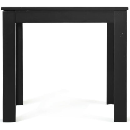 Wooden Square Patio Coffee Bistro Table