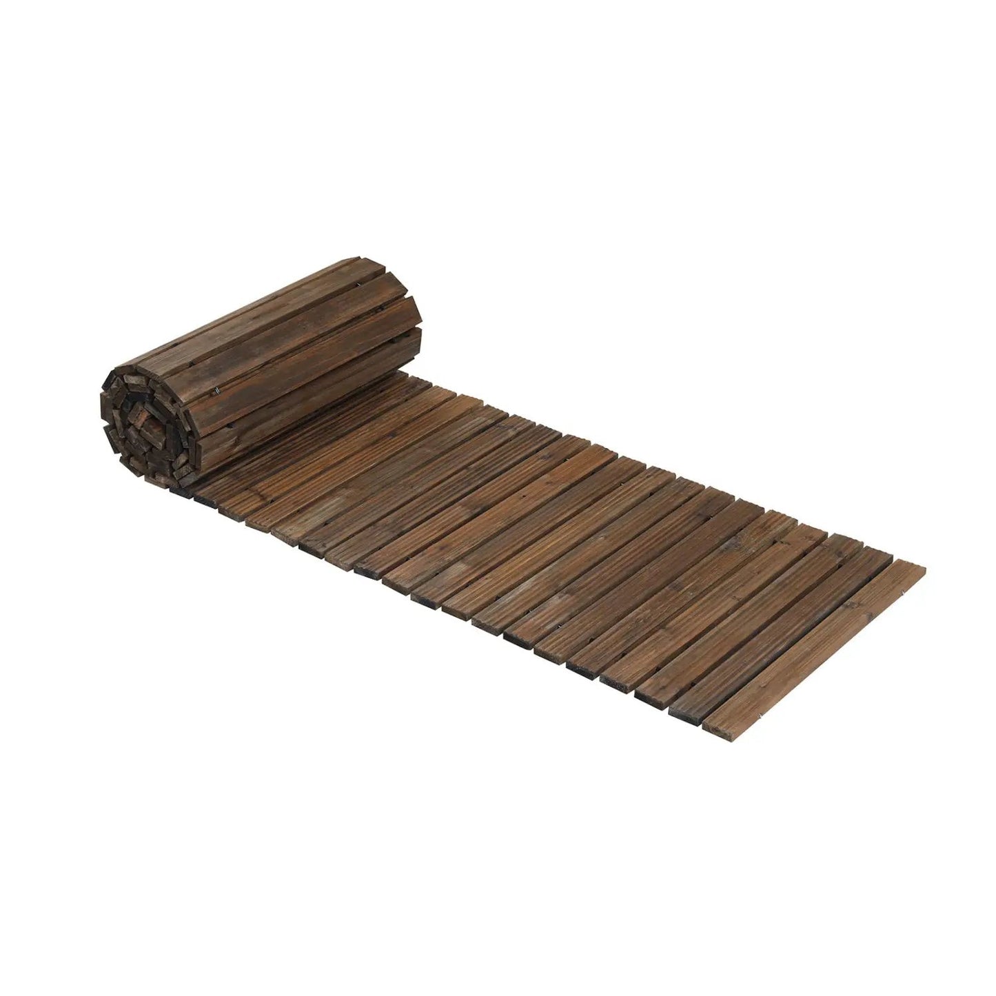 12 Ft Wooden Garden Pathway, 22 In Wide Walkway
