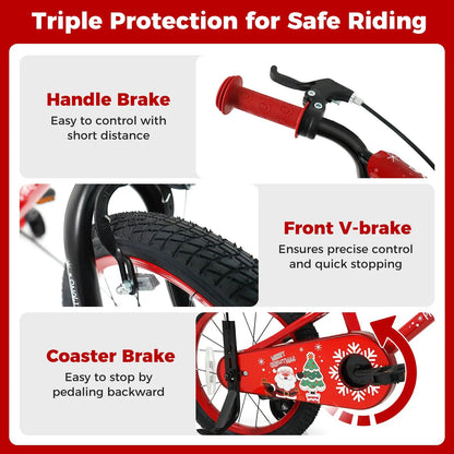 Kids Bike 12 to 18 Inch with Training Wheels