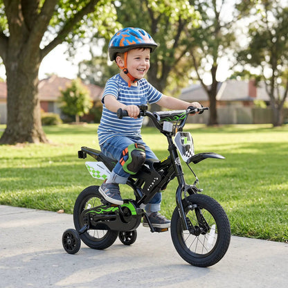 12 Inch Kids Bike With Training Wheels Ages 3-4