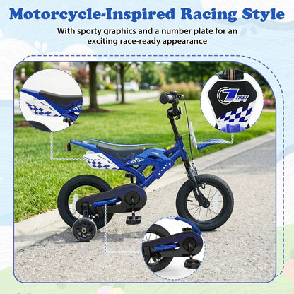 12 Inch Kids Bike With Training Wheels Ages 3-4