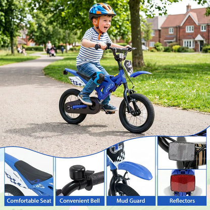12 Inch Kids Bike With Training Wheels Ages 3-4