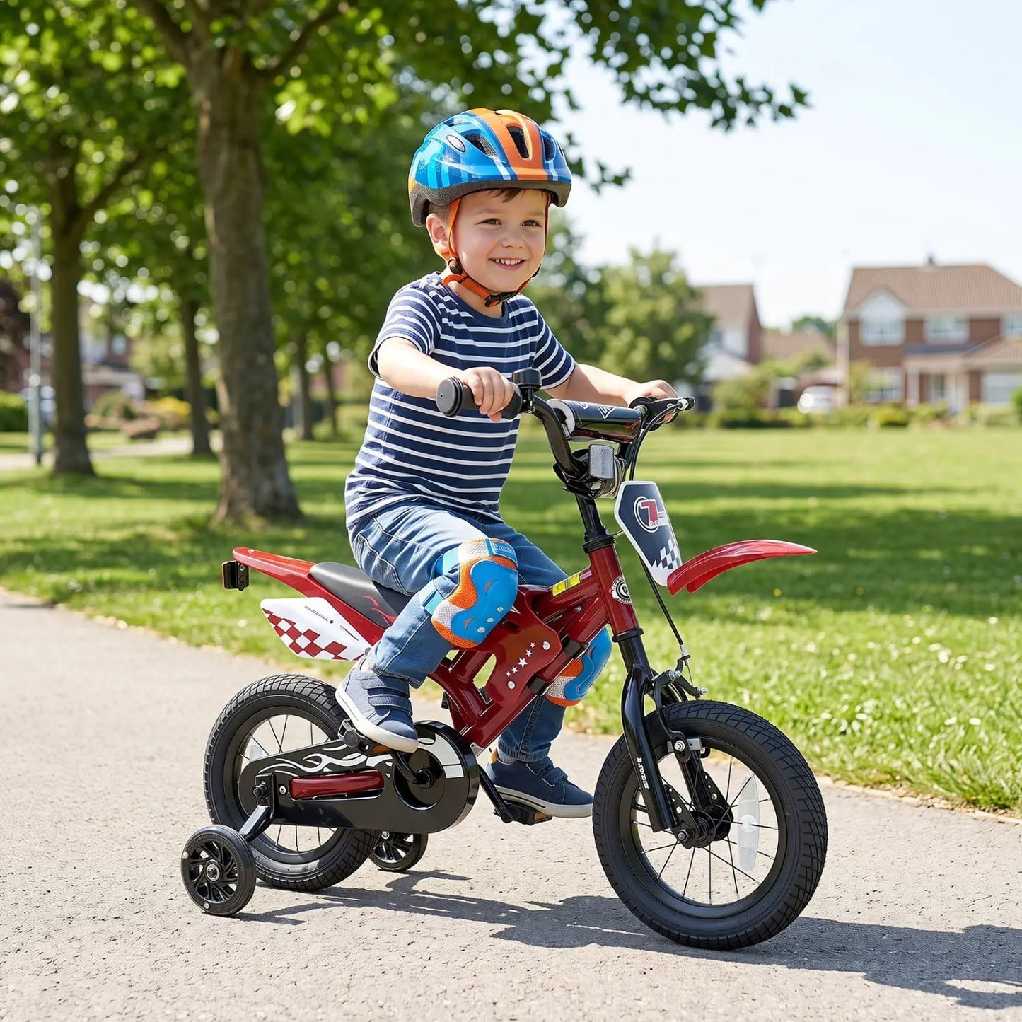 12 Inch Kids Bike With Training Wheels Ages 3-4