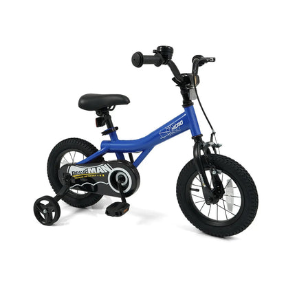 Kids 14-Inch Bike With Training Wheels Navy