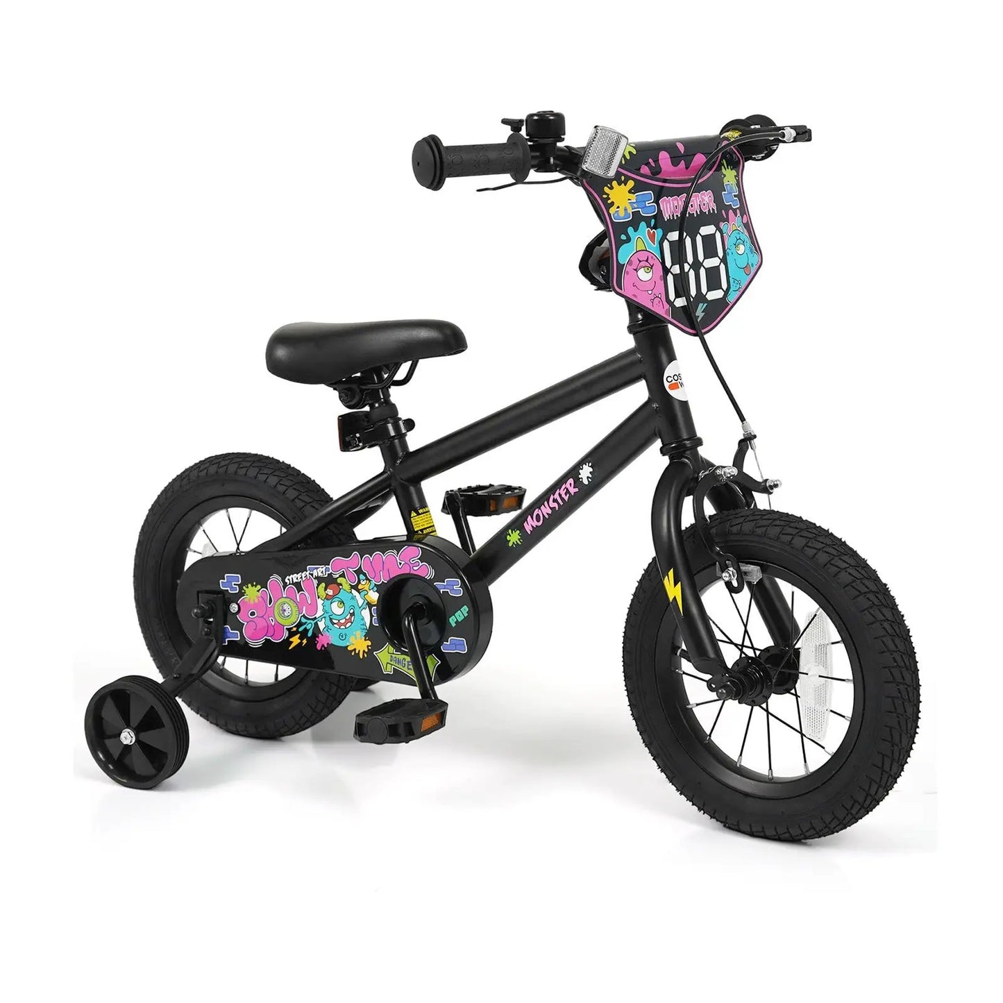18-Inch Kids Bike With Training Wheels 4-8