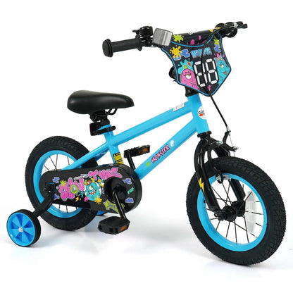 Kids Bike Sixteen Inch Training Wheels For Ages 4