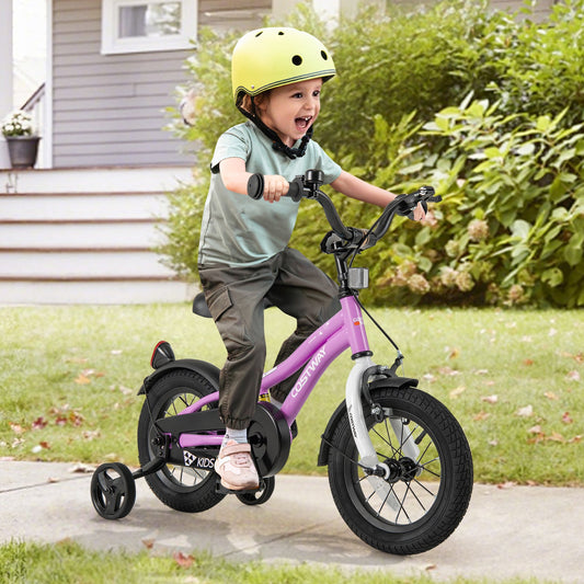 Kids Bike 12-Inch Children Training Bicycle with 2 Brake for 3-4 Years Old - Tampa Home & Garden Store