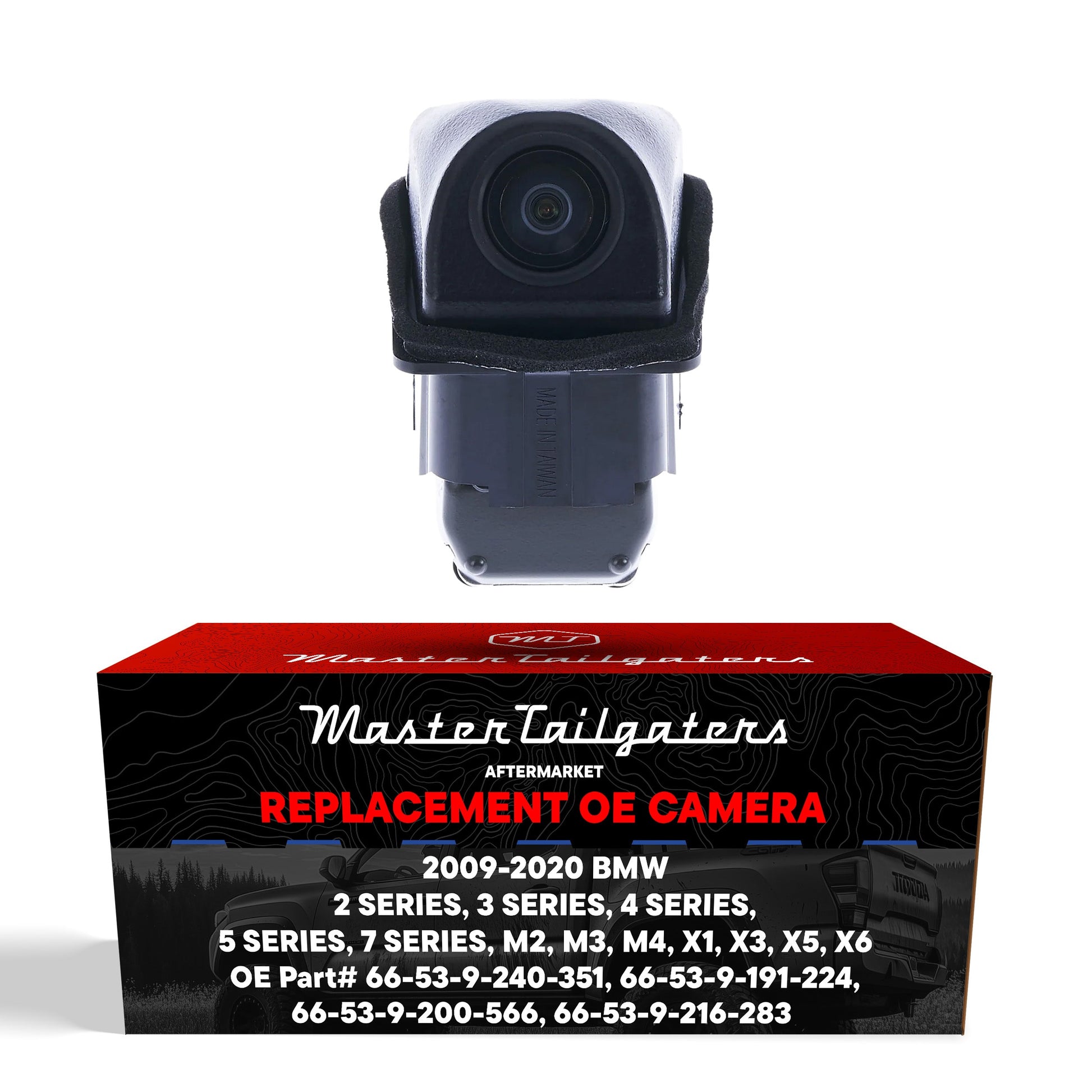 OEM Backup Camera for BMW 2/3/4/5/7, X1/X3/X5/X6 by Master Tailgaters on Tampa Home & Garden Store