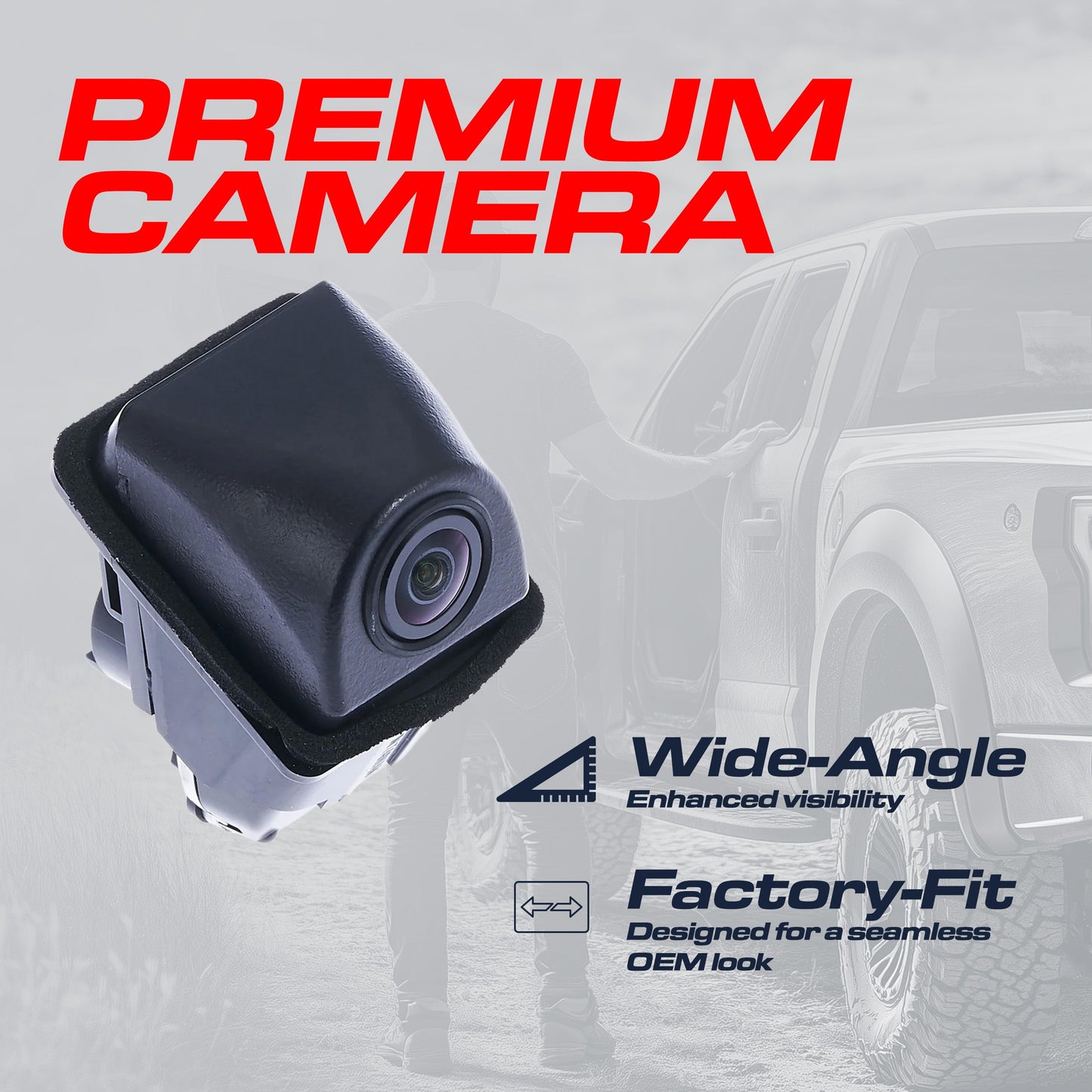 Master Tailgaters OEM backup camera for BMW 2/3/4/5/7 Series (2009–2020), M2/M3/M4, X1/X3/X5/X6 wide-angle on Tampa Home & Garden Store