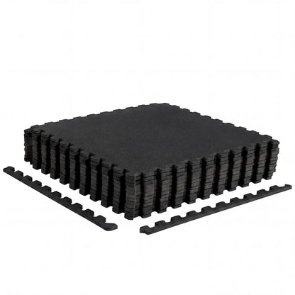 Interlocking EVA Foam Tiles 12 Pack Non Slip Mats