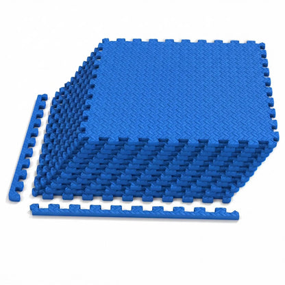 Puzzle Exercise Floor Mats Interlocking Half Inch