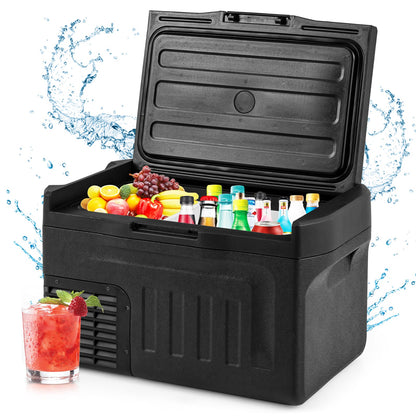Refrigerador de coche 12 V 32 QT con panel táctil y divisor extraíble-M