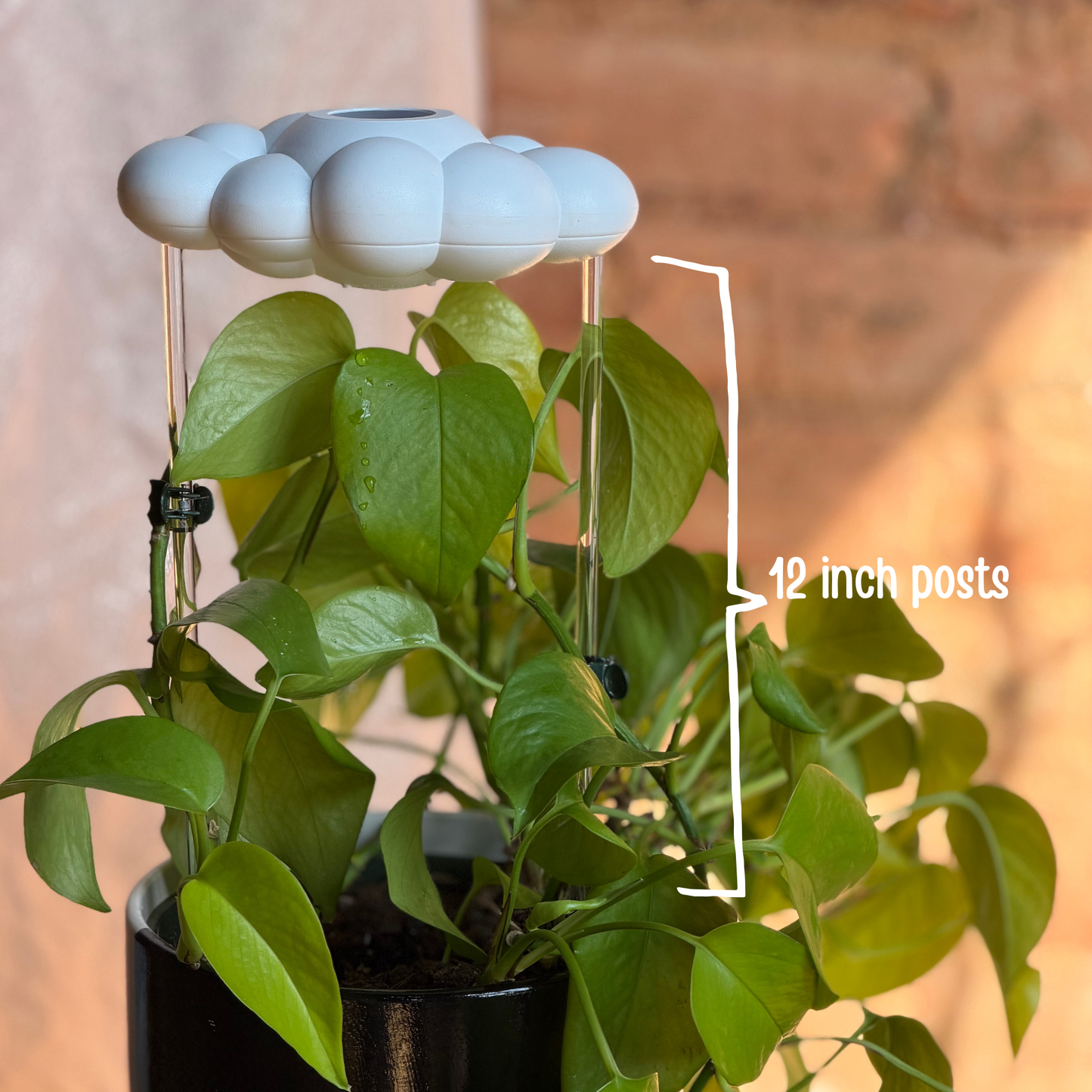 Original Dripping Rain Cloud with Neon Lightning Bolt Charm