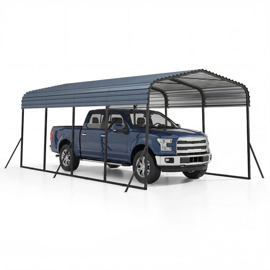 12 by 20 Feet Heavy Duty Carport Shelter Outdoor