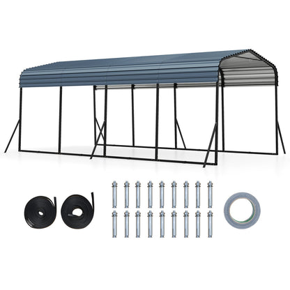 12 by 20 Feet Heavy Duty Carport Shelter Outdoor