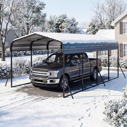 12 by 20 Feet Heavy Duty Carport Shelter Outdoor