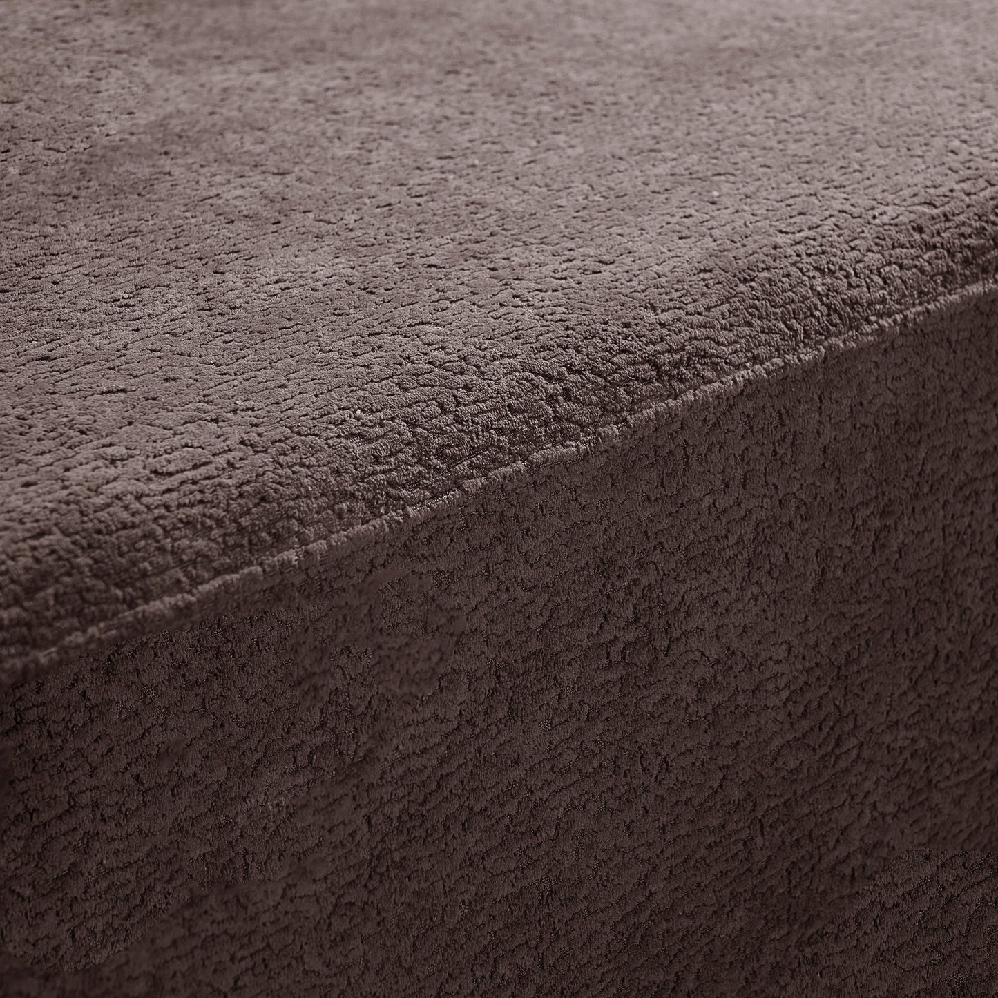 Sectional sofa brown textured fabric upholstery close-up, HouseOfZazla on Tampa Home & Garden Store