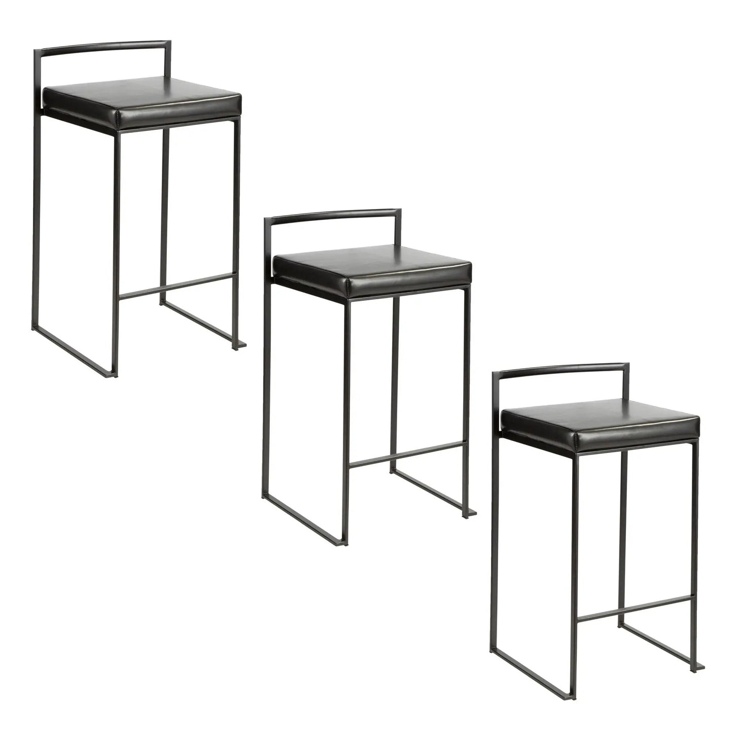 Fuji Contemporary Stackable Counter Stool
