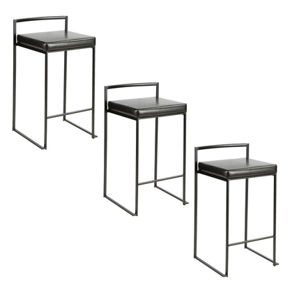 Fuji Contemporary Stackable Counter Stool