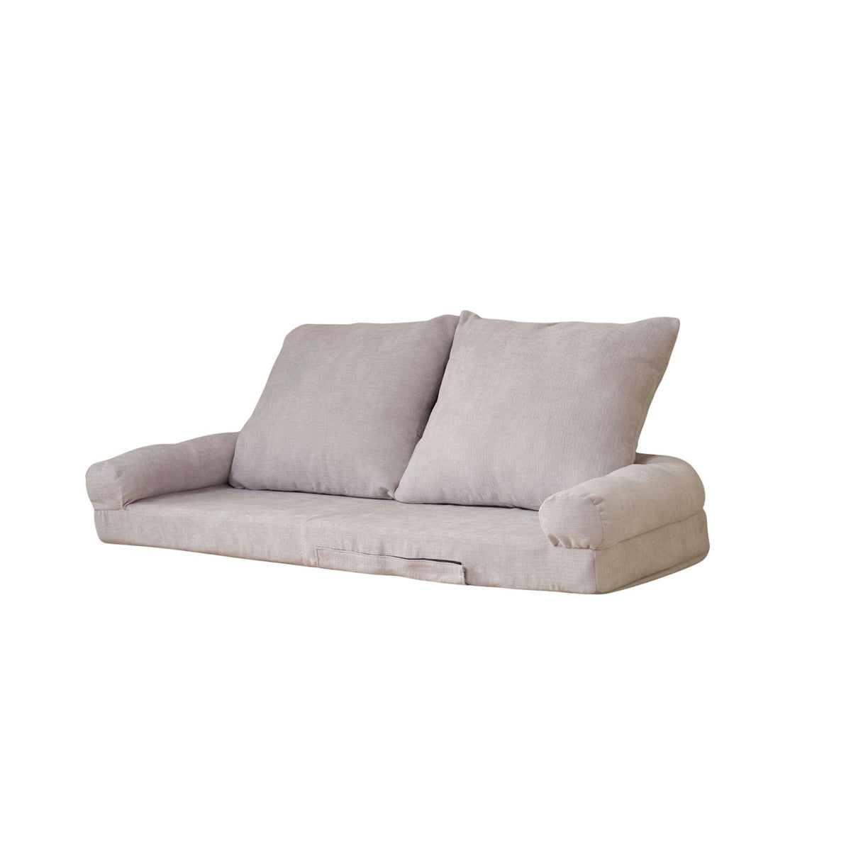 Convertible Single Sofa Bed and Metal Frame