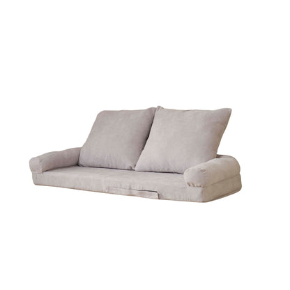 Convertible Single Sofa Bed and Metal Frame