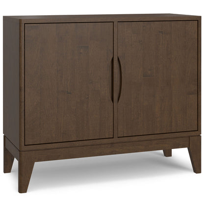 Harper walnut brown 2-door sideboard buffet with adjustable shelves by HouseOfZazla on Tampa Home & Garden Store