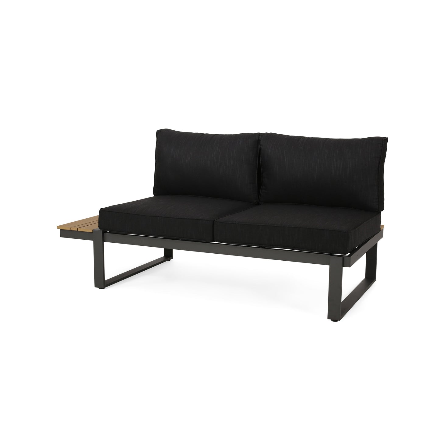 Sterling Outdoor Left Arm And Aluminum Sofa