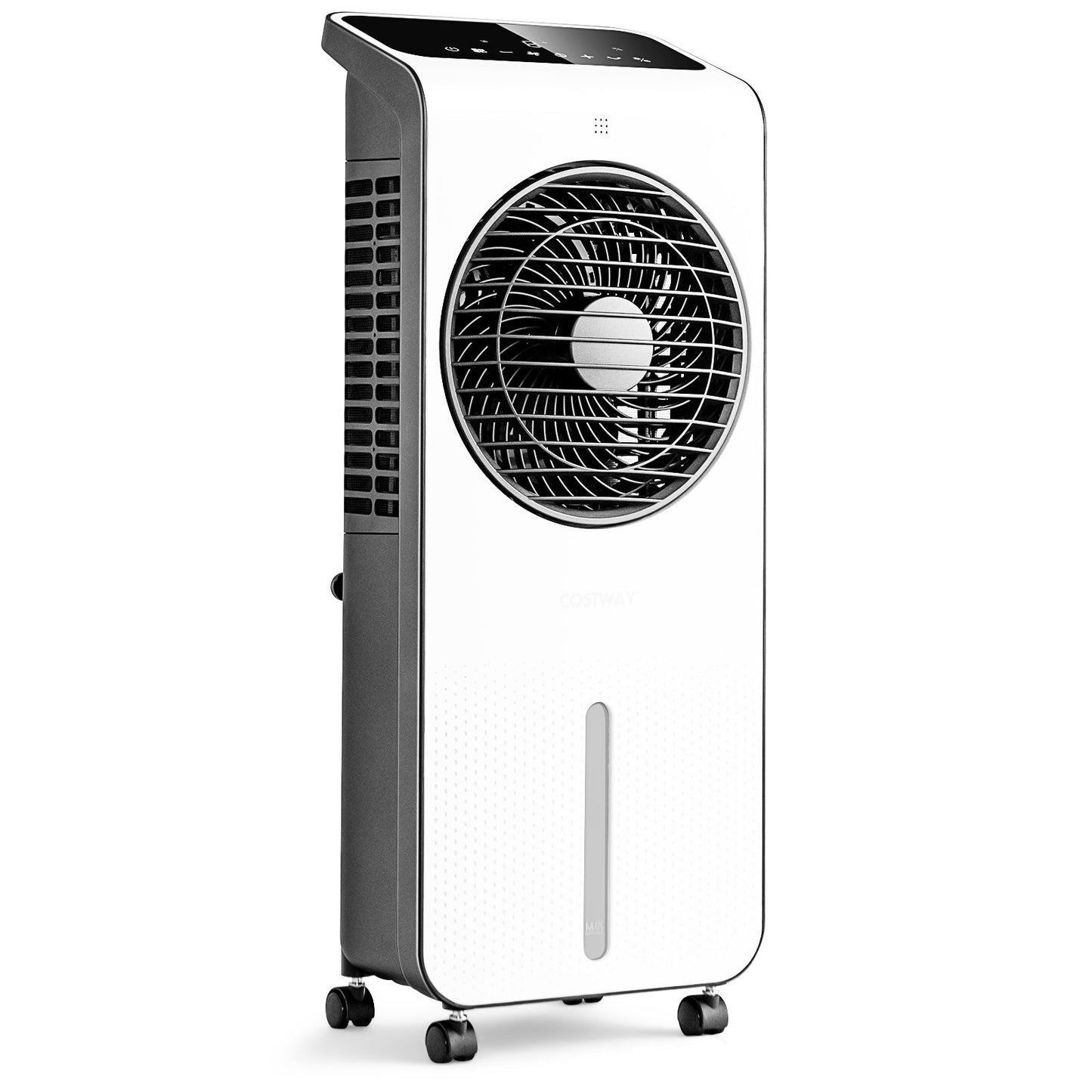 Enfriador de Aire Evaporativo 3 en 1 con Temporizador de 12H y Mando a Distancia - Blanco