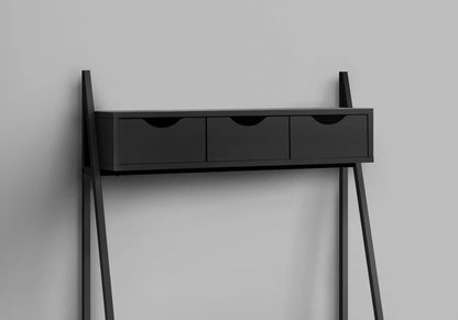 Computer desk in black with 3 drawers and leaning contemporary design Unique Piece Furniture on Tampa Home & Garden Store