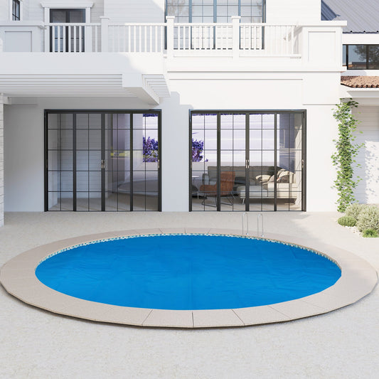 12ft x 30in Round Above Ground Swimming Pool with 12 ft Pool Cover