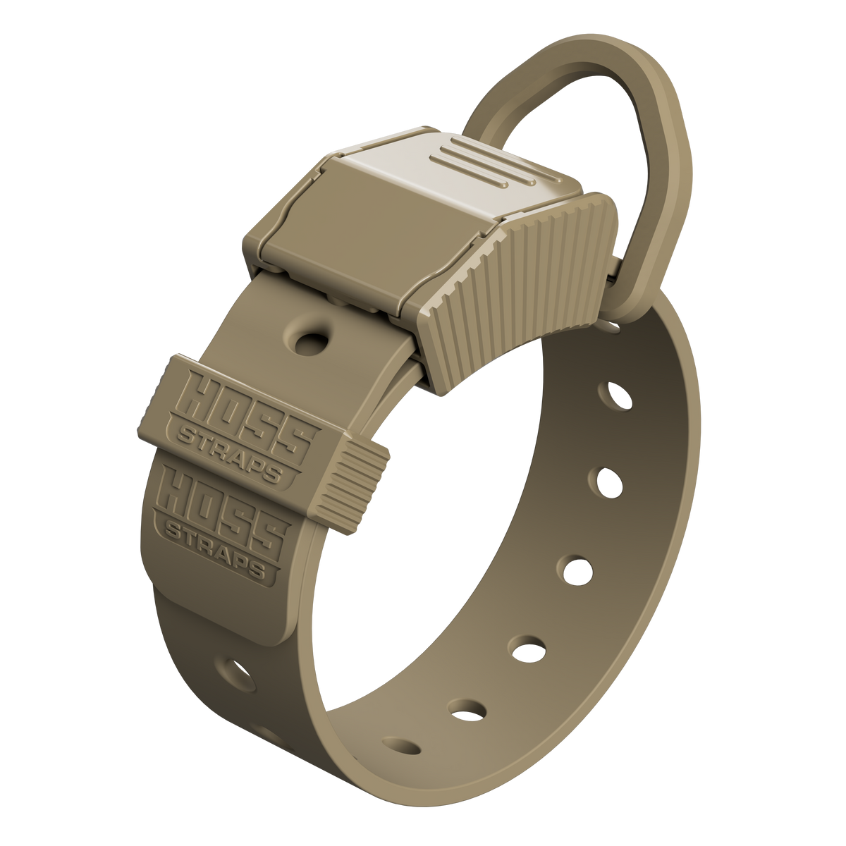 Kill Switch Wristband by Hoss Straps, beige strap with logo, watercraft safety gear on Tampa Home & Garden Store