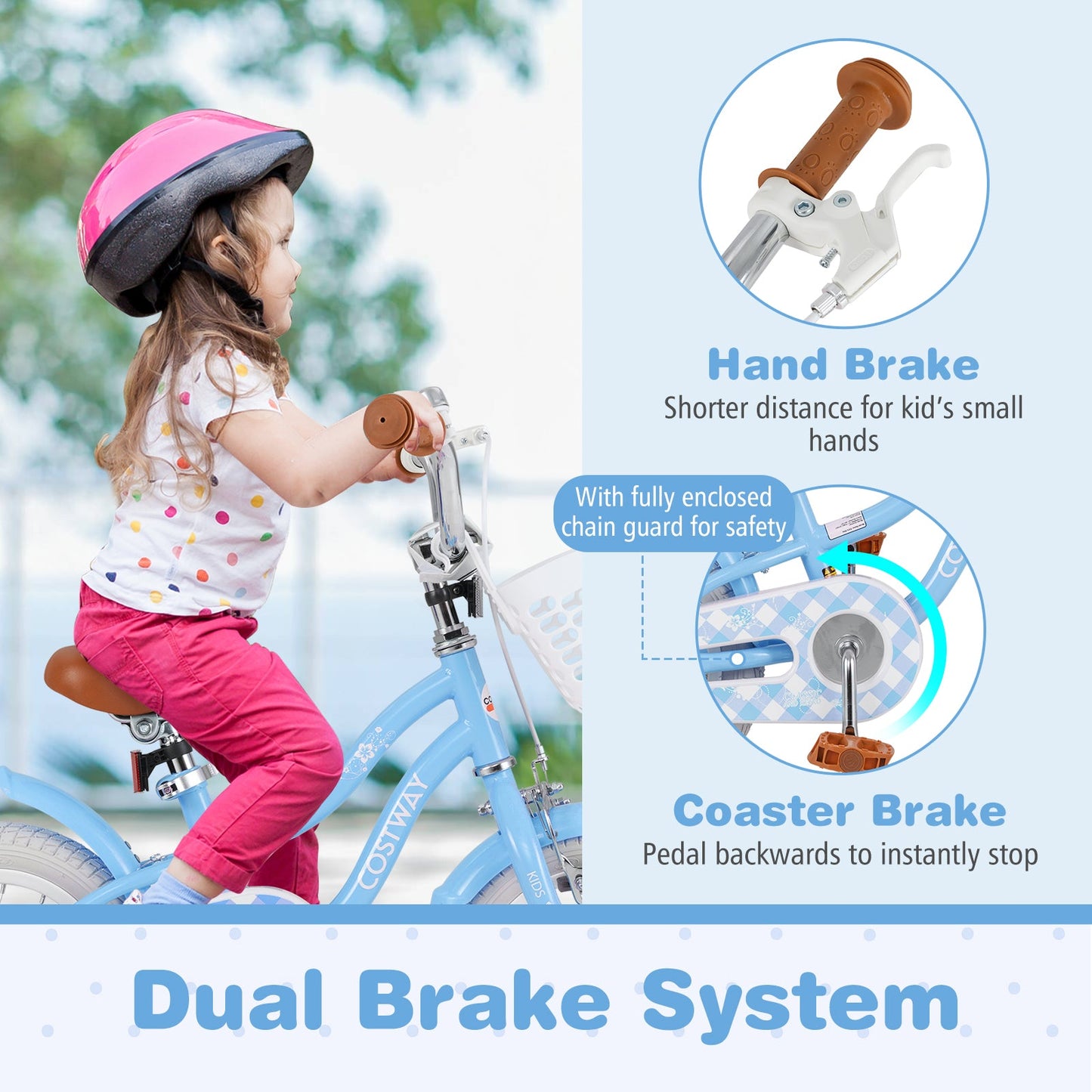 14 Inch Kids Bike With Adjustable Handlebar
